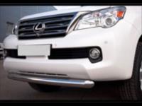 Lexus GX460 (09-) защита переднего бампера, труба 76 мм