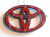 Toyota, светящаяся эмблема на решетку радиатора и крышку багажника, 60 x 90 мм, комплект 2 шт.